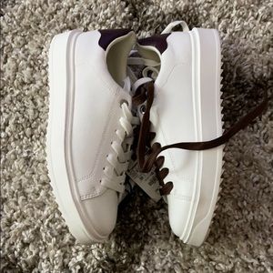 Zara white sneakers
